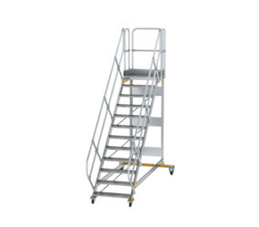 Platform stairs 45° mobile st. width 800 mm, 12 st | © MUNK GmbH