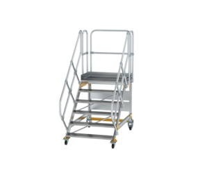 Platform stairs 45° mobile st.wid. 1,000 mm, 6 st | © MUNK GmbH