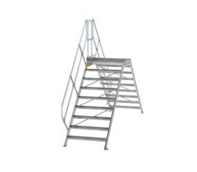 Bridging steps 45° step width 1,000 mm, 9 steps | © MUNK GmbH