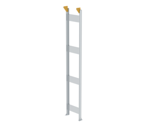 Supp. frame f.stairs w. pf H=3001-4000mm | © MUNK GmbH