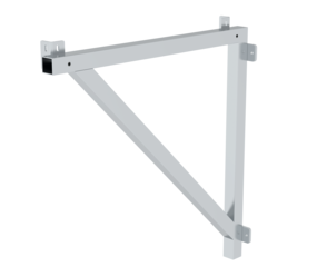 Alu. triangular console for step width 800 mm | © MUNK GmbH