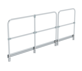 Rigid railing for platform length 3060/3070 mm | © MUNK GmbH
