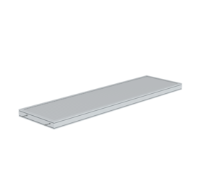 Plattform Aluminium geriffelt 3060x850 mm | © MUNK GmbH
