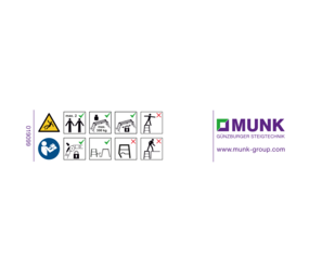 Sticker with user information | © MUNK GmbH