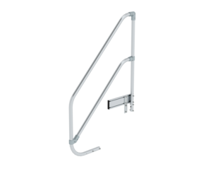 Railing 1-sided for mobile work platform, 4 steps | © MUNK GmbH
