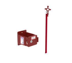 Lockable fire ladder holder step | © MUNK GmbH