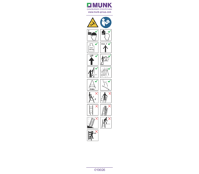 Stickers with user instructions | © MUNK GmbH