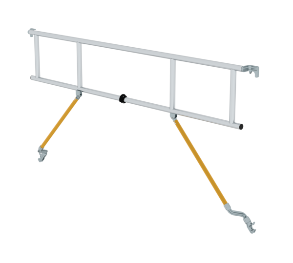 Assembly safety railing front side 1,90 m  | © MUNK GmbH