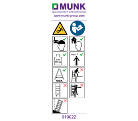 Sticker with user information | © MUNK GmbH