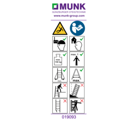 Sticker with user information | © MUNK GmbH