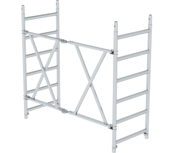 Folding frame unit, scaff. W=0.75m, scaff. L=1.80m | © MUNK GmbH