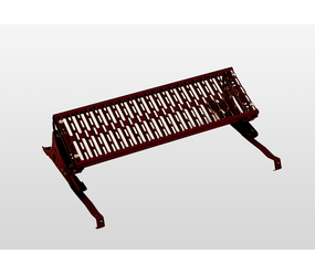 Standing grille 800x250 mm reddish-brown | © MUNK GmbH