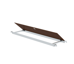 Platform with longitudinal flap, 2.45m | © MUNK GmbH