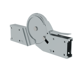 Autom. st. hinge (centre) f. multi-purpose ladder | © MUNK GmbH