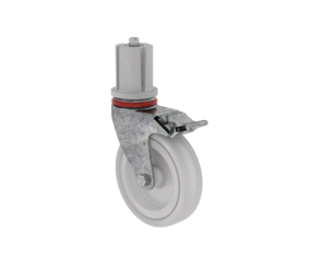 Roul. orientable av frein d’arrêt et pivots Ø125mm | © MUNK GmbH