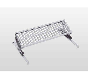 Grille de repos 800x250mm en acier galvanisé | © MUNK GmbH