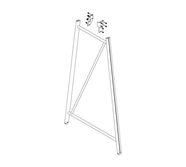 Drawing: Support component for a platform staircase | © MUNK GmbH