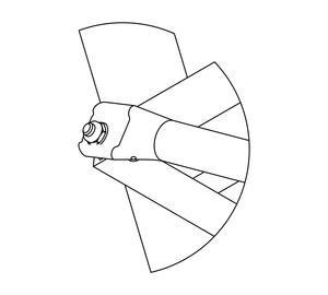 Drawing: Ascending a platform staircase, detail | © MUNK GmbH