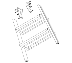 Illustration : montée d'un escalier à plate-forme, verso | © MUNK GmbH