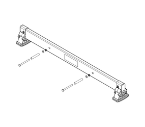 nivello-Traverse 0,93 m breit Lochabstand 395 mm für Holmhöhe 73 mm | © MUNK GmbH nivello-Traverse 0,93 m breit Lochabstand 395 mm für Holmhöhe 73 mm | © MUNK GmbH