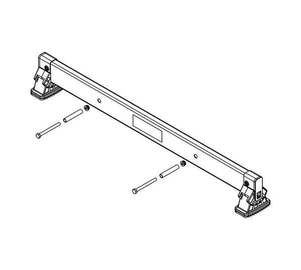 nivello-Traverse 0,90 m breit Lochabstand 400 mm für Holmhöhe 73 mm | © MUNK GmbH nivello-Traverse 0,90 m breit Lochabstand 400 mm für Holmhöhe 73 mm | © MUNK GmbH