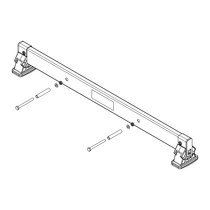 nivello crossbar 0.93 m, hole spacing 395 mm, rail height 73 mm | © MUNK GmbH