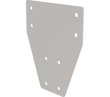 Plaque de gousset 168x200 mm | © MUNK GmbH