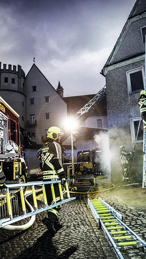 Seilzugleitern und Steckleitern im Einsatz Imagebild | © MUNK GmbH