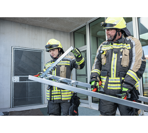 Échelle à crochets en aluminium pour pompiers | © MUNK GmbH