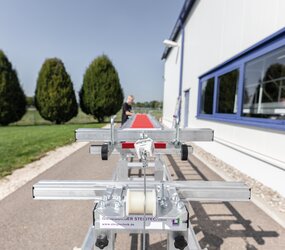 Test de charge du crochet sur une échelle multifonctionnelle | © MUNK GmbH