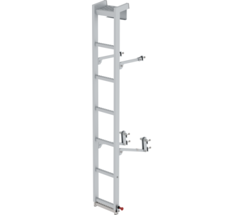 Rear access ladder with pull-out section | © MUNK GmbH