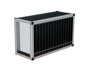 Compartiment tuyaux du système de rayonnage | © MUNK GmbH