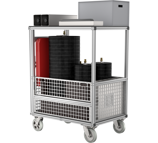 Klapp-Traverse 930 mm passend für Holmhöhe 73 mm | © MUNK GmbH