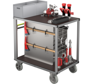 Conteneur roulant Valise à tuyau Vue 3 | © MUNK GmbH