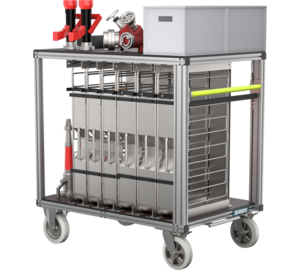 Conteneur roulant Valise à tuyau Vue 2 | © MUNK GmbH