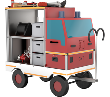 Rollcontainer Brandschutzerziehung | © MUNK GmbH