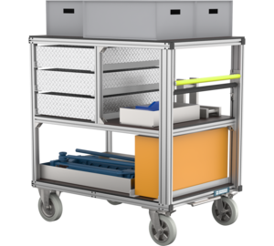 Conteneur roulant Palan Vue 2 | © MUNK GmbH