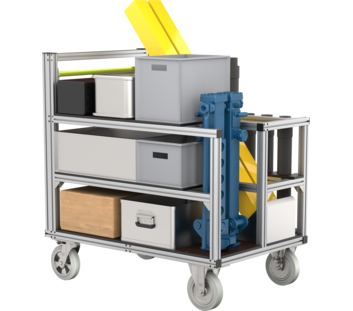 Conteneur roulant Système de support Type 1 | © MUNK GmbH