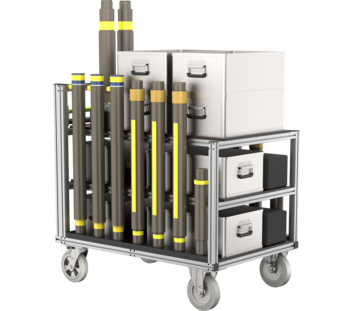 Conteneur roulant Système de support Type 2 | © MUNK GmbH