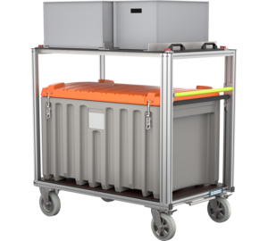 Rollcontainer Einsatzmittelrückführung Ansicht 2 | © MUNK GmbH