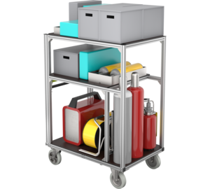 Conteneur roulant Découpeur plasma Vue 3 | © MUNK GmbH