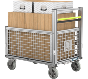 Conteneur roulant Bois d'échafaudage Vue 2 | © MUNK GmbH