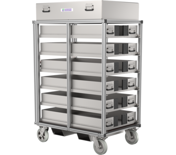 Mobile container hose with cassettes | © MUNK GmbH