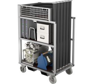 Conteneur roulant Pompe produits dangereux Vue 3 | © MUNK GmbH