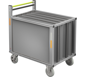 Conteneur roulant tuyau à baies | © MUNK GmbH