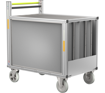 Conteneur roulant tuyau enroulé | © MUNK GmbH