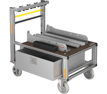 Pompe portable RC avec tuyaux d'aspiration verticaux | © MUNK GmbH