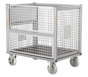 Universal mobile container with lattice box high | © MUNK GmbH