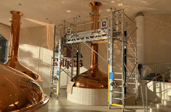 Sondergerüst Brauerei Rothaus | © MUNK GmbH
