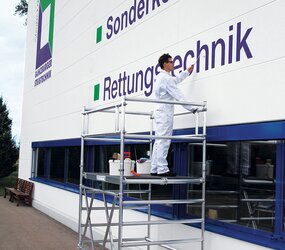 Klappgerüst 1,35x 1,80 m, PF-Höhe 1,80 m | © MUNK GmbH